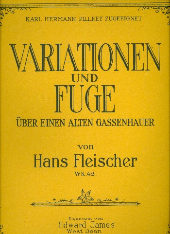 Variationen und Fuge über einen alten