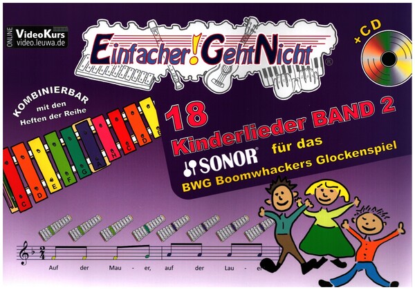 Einfacher! Geht Nicht - 18 Kinderlieder Band 2 (+CD)