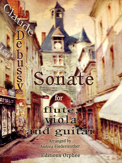 Sonate (+CD) für Flöte, Viola