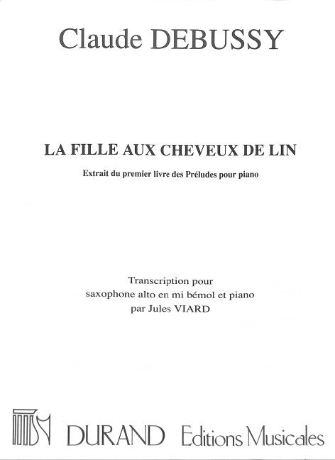 La fille aux cheveux de lin pour
