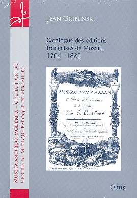 Catalogue des éditions francaises de Mozart