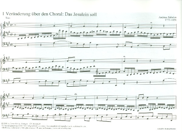 Norddeutsche Orgelmusik aus klassisch-