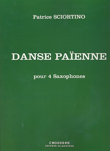 Danse paienne pour 4 saxophones