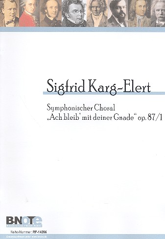 Ach bleib mit deiner Gnade op.87,1