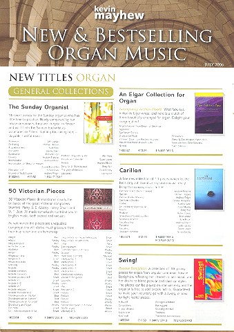 Katalog Organ & Choral Music Mayhew 2008