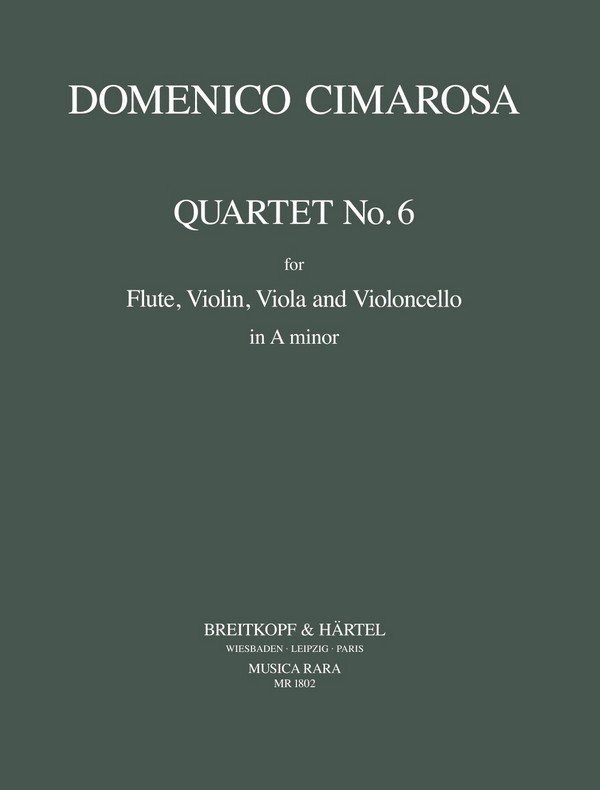 Quartett a-Moll Nr.6