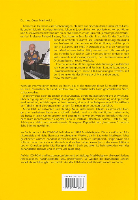 Instrumentenkunde (+CD+CD-ROM)