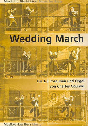 Wedding March für 1-3 Posaunen