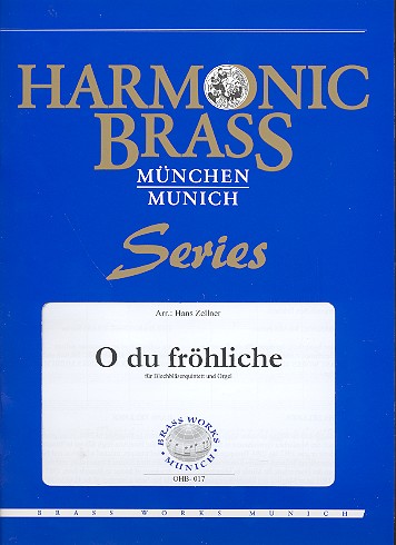 O du fröhliche für 2 Trompeten, Horn,