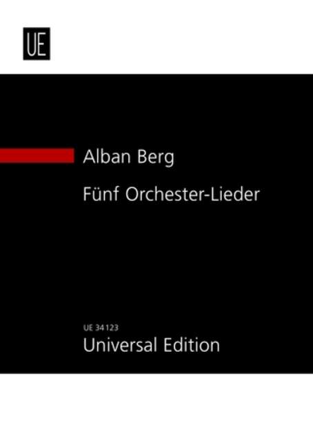 5 Orchester-Lieder op.4 für Gesang
