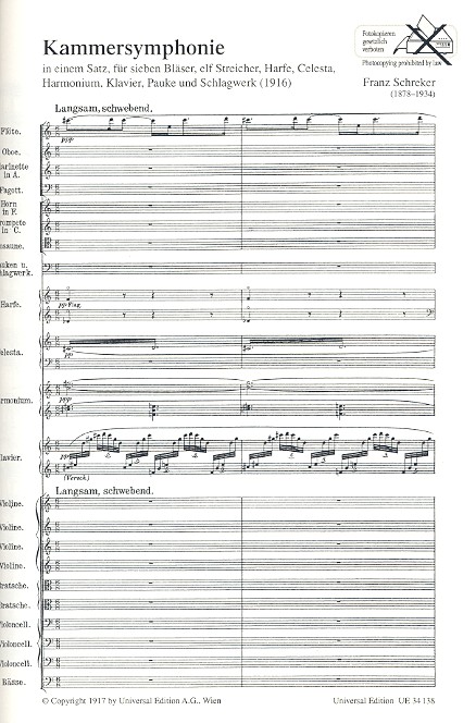 Kammersymphonie in einem Satz