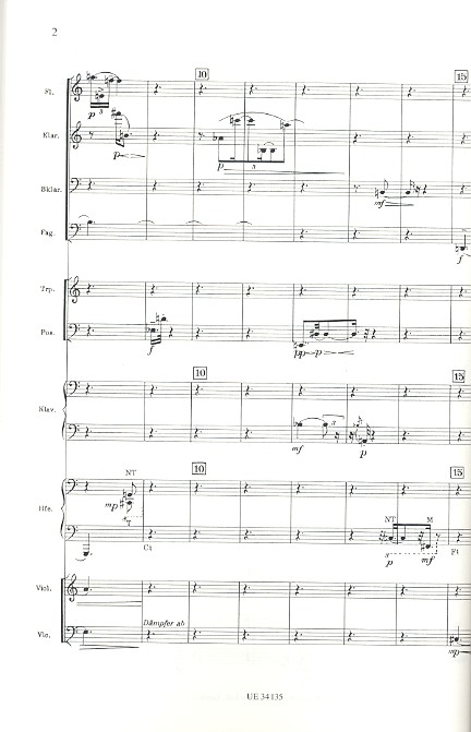 Kontra-Punkte für 10 Instrumente