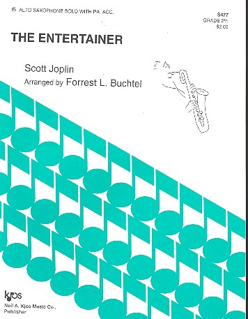 The Entertainer for alto saxophone