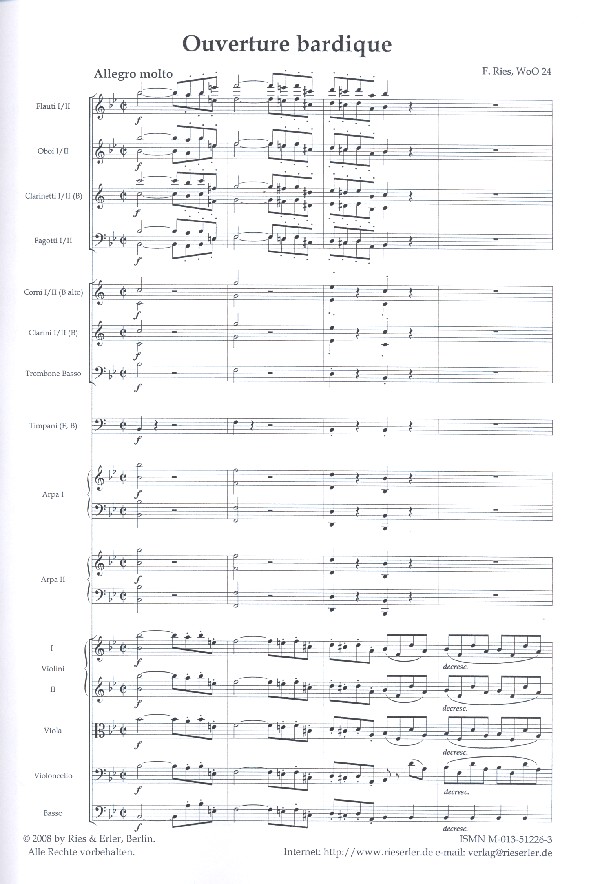 Ouverture bardique WoO24