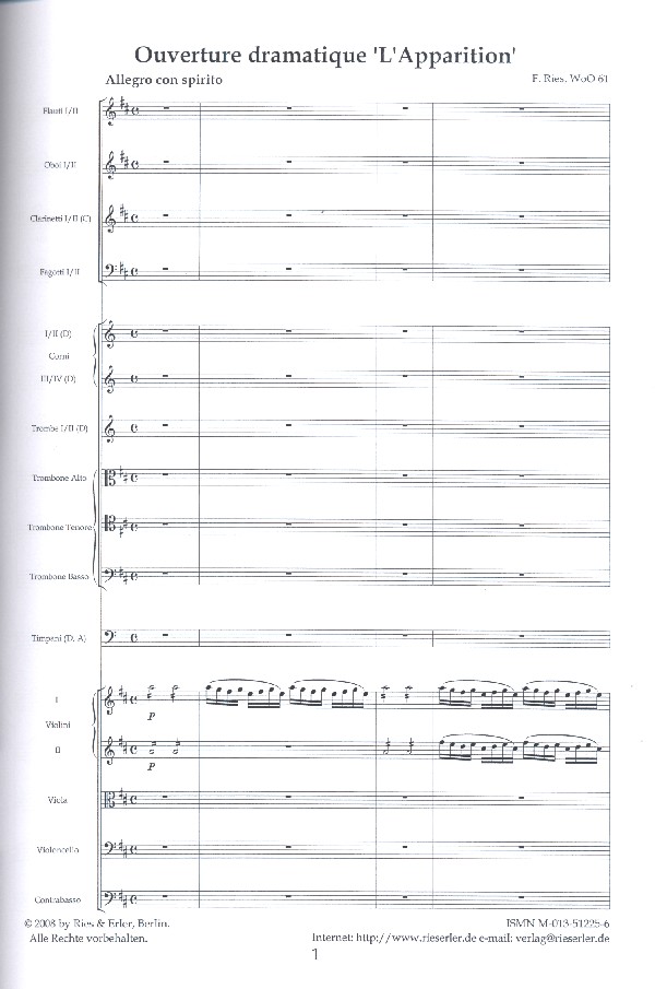 Dramatische Ouvertüre WoO61