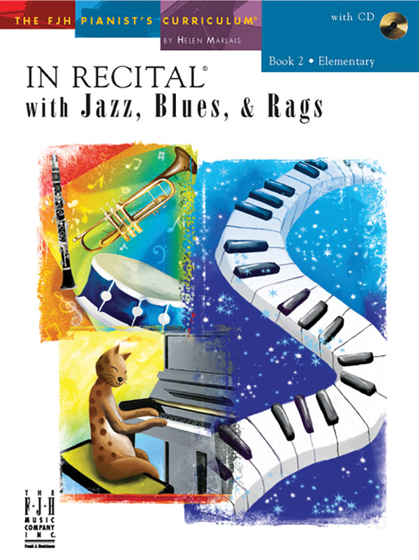 In Recital with Jazz Blues and Rags vol.2 (+CD):