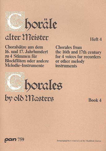 Choräle alter Meister Band 4