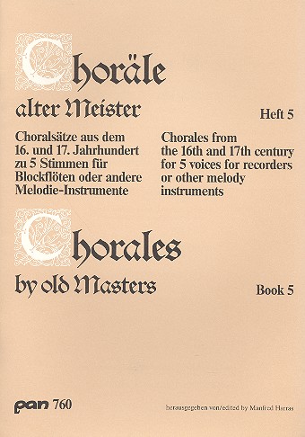 Choräle alter Meister Band 5
