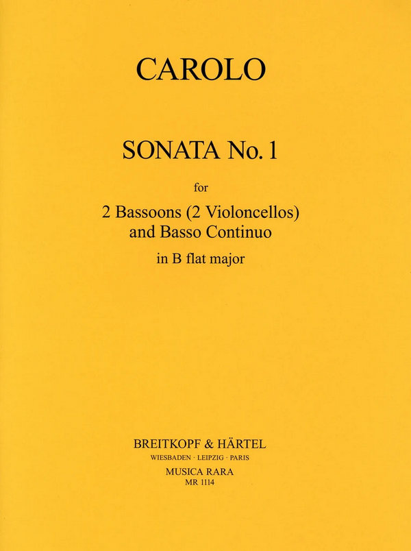 Sonate B-Dur Nr.1