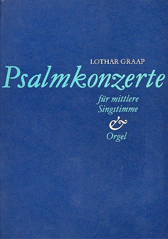 Psalmkonzerte für Gesang (mittel)