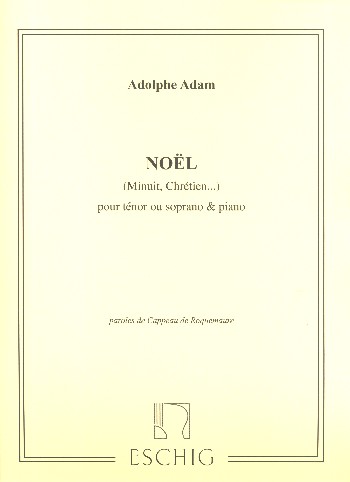 Noel für Gesang (hoch) und Klavier