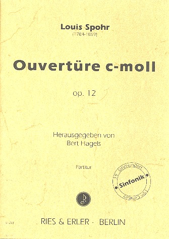 Ouvertüre c-Moll op.12 für Orchester