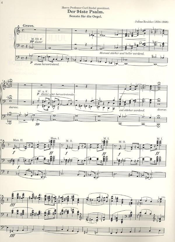 Sonate c-Moll (Psalm 94)