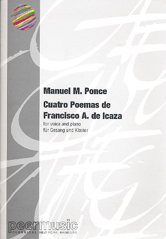 4 poemas für Gesang und Klavier