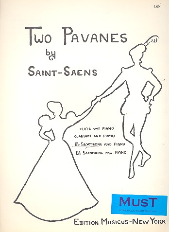 2 Pavanes for alto saxophone