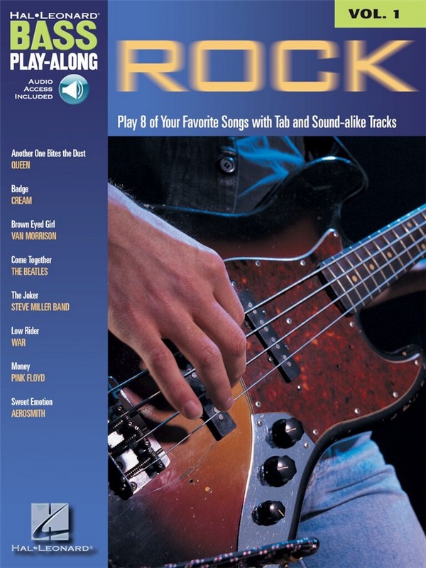 Rock (+CD): Bass Playalong vol.1