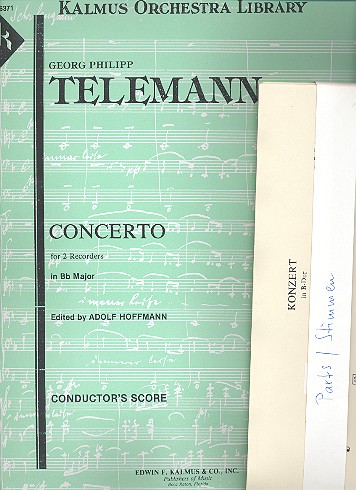 Concert b flat major