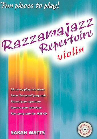 Razzamajazz Repertoire (+CD): for violin