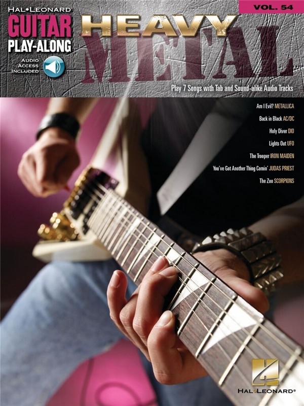 Heavy Metal (+CD): guitar playalong vol.54