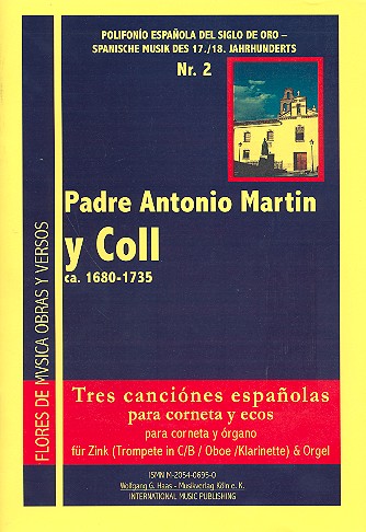3 canciones espanolas für Zink (Trompete/