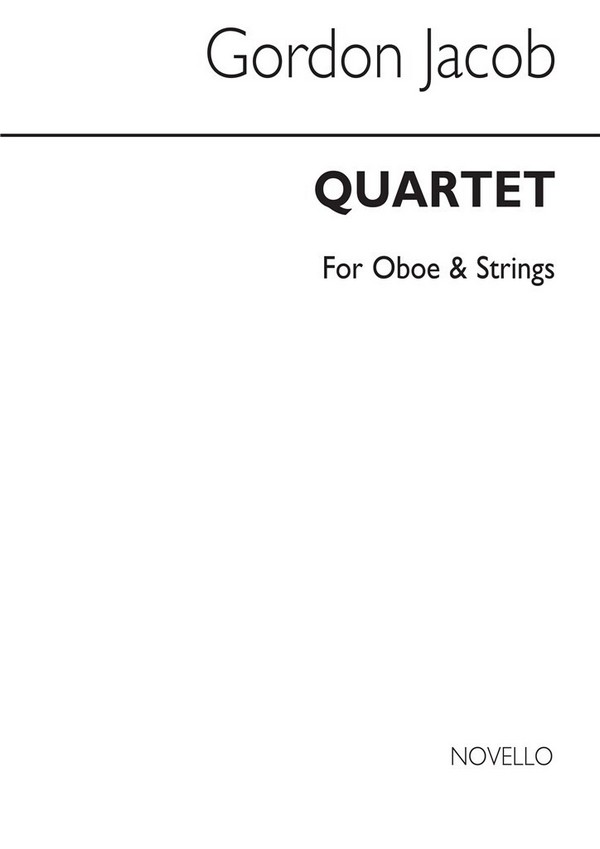 Quartet for oboe, violin, viola