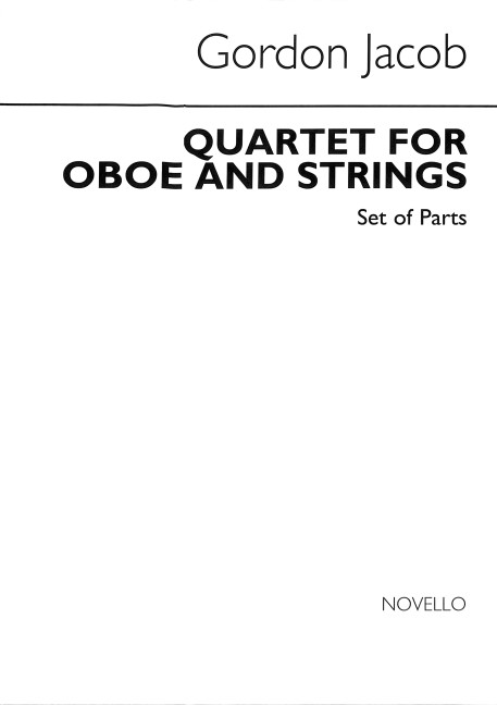 Quartet for oboe, viola, viola