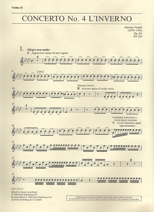 Konzert op.8,4 RV297