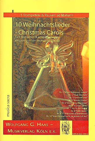 10 Weihnachtslieder für 5 Trompeten
