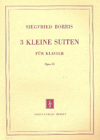 3 kleine Suiten op.31