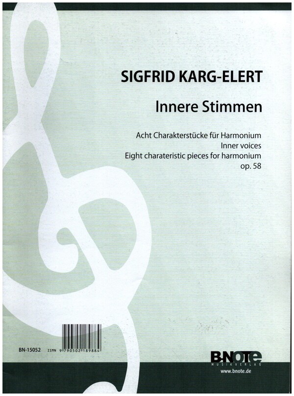 Innere Stimmen op.58 für Harmonium