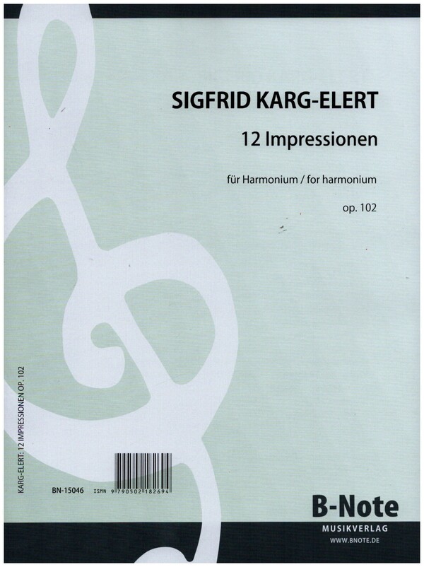 12 Impressionen op.102 für Harmonium
