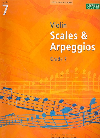 Scales and Arpeggios Grade 7 for violin
