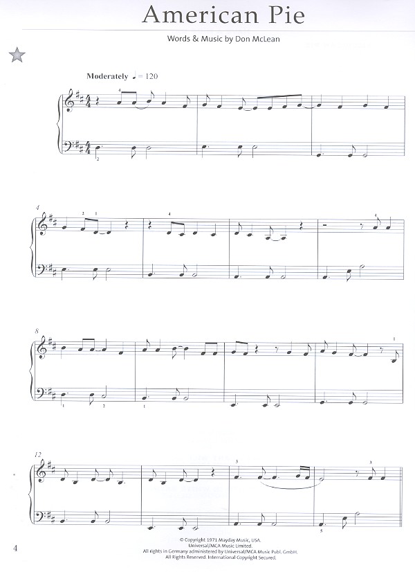 50 graded Piano Solos