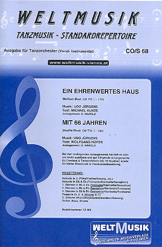 Ein ehrenwertes Haus  und  Mit 66 Jahren