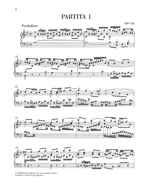 Partiten Nr.1-3 BWV825-827