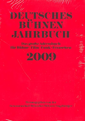 Deutsches Bühnenjahrbuch 2009