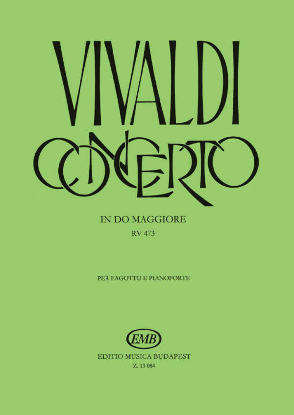 Konzert C-Dur RV473 für Fagott und Orchester