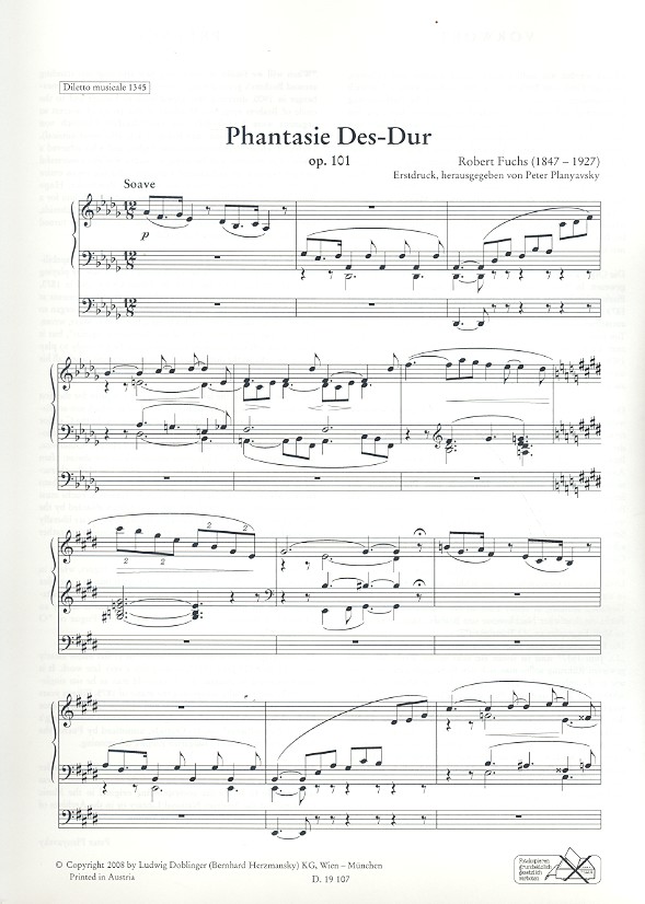 Phantasie Des-Dur op.101