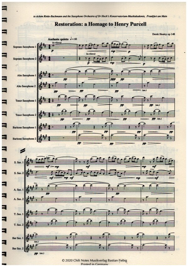 Restoration: A Hommage to Henry Purcell