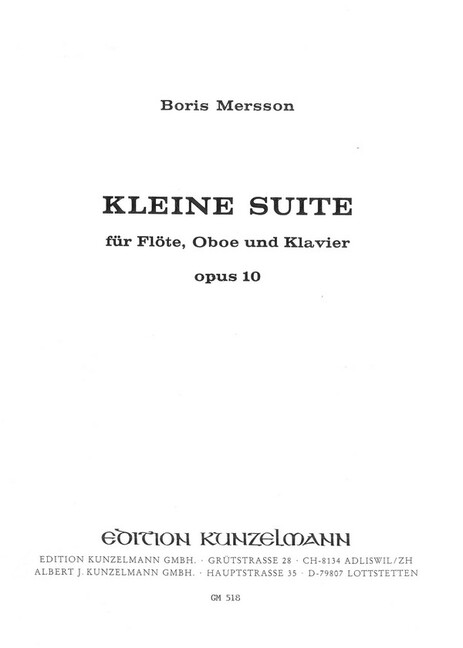 Kleine Suite op.10